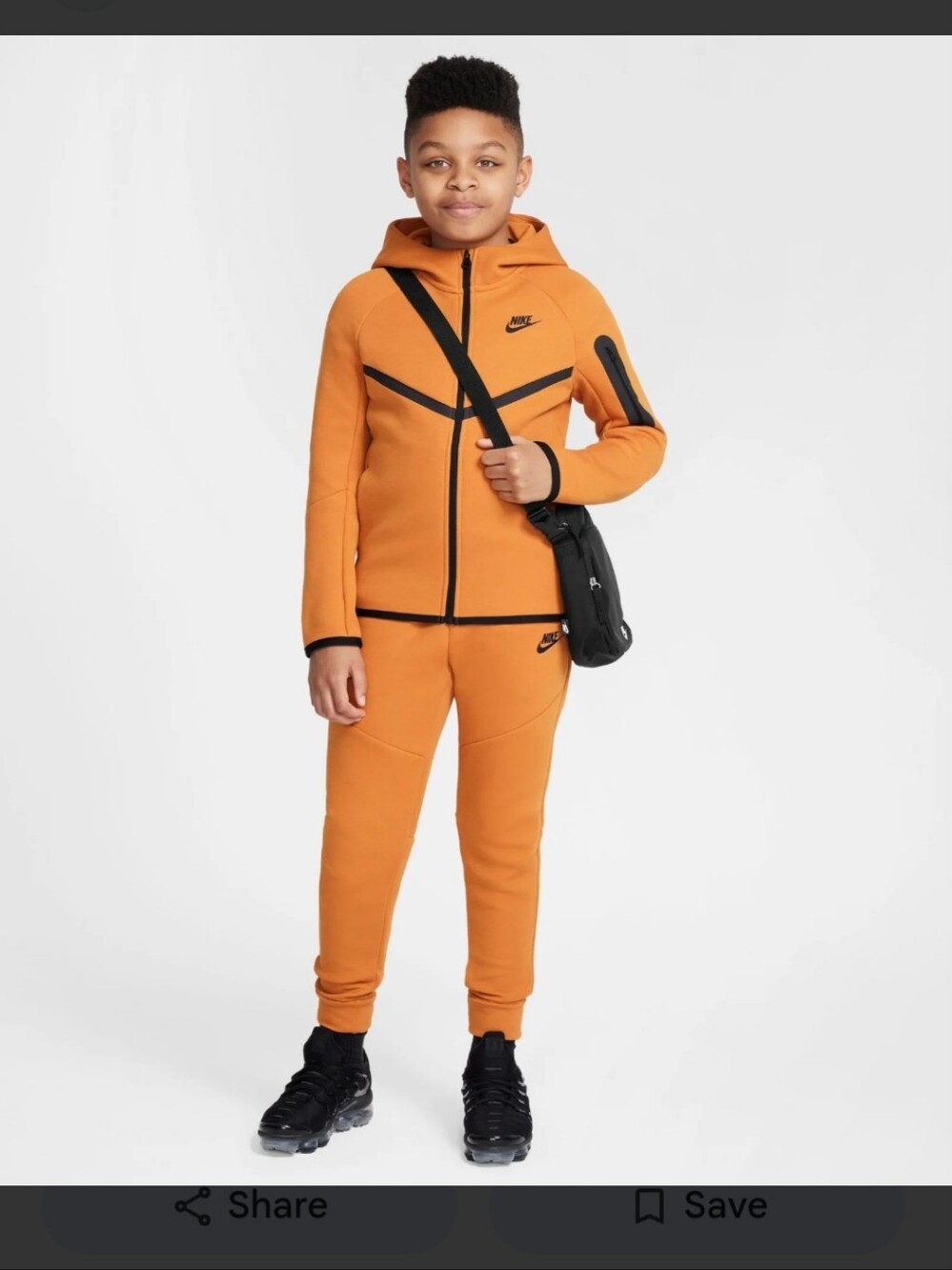 Nike Sportswear Big Kids Tech Fleece Tracksuit Set Monarch Youth L